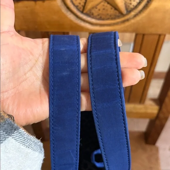 Vera Bradley Blue Quilted Tote Bag - Picture 8 of 10